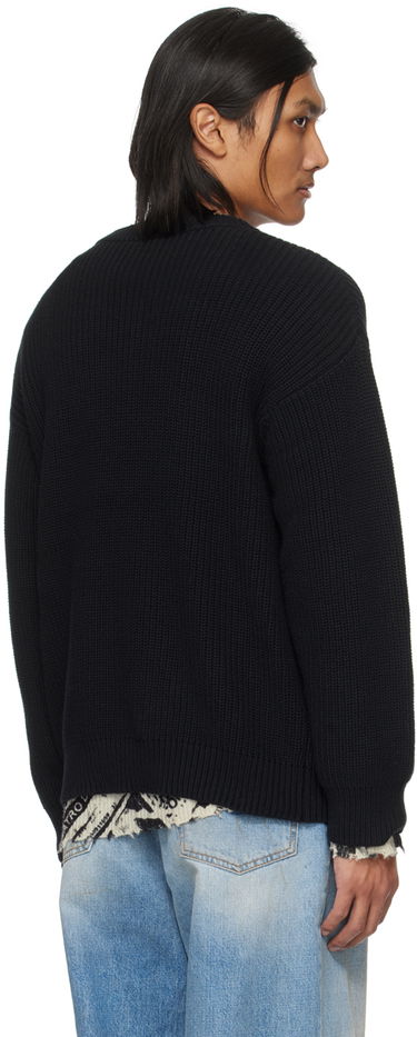 Пуловер R13 R13 'New York' Knit Sweater Черно | R13WY199-Y016C, 2