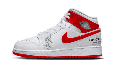 Кецове и обувки Jordan Air Jordan 1 Mid "Rookie Season" GS Червено | DR6496-116, 4