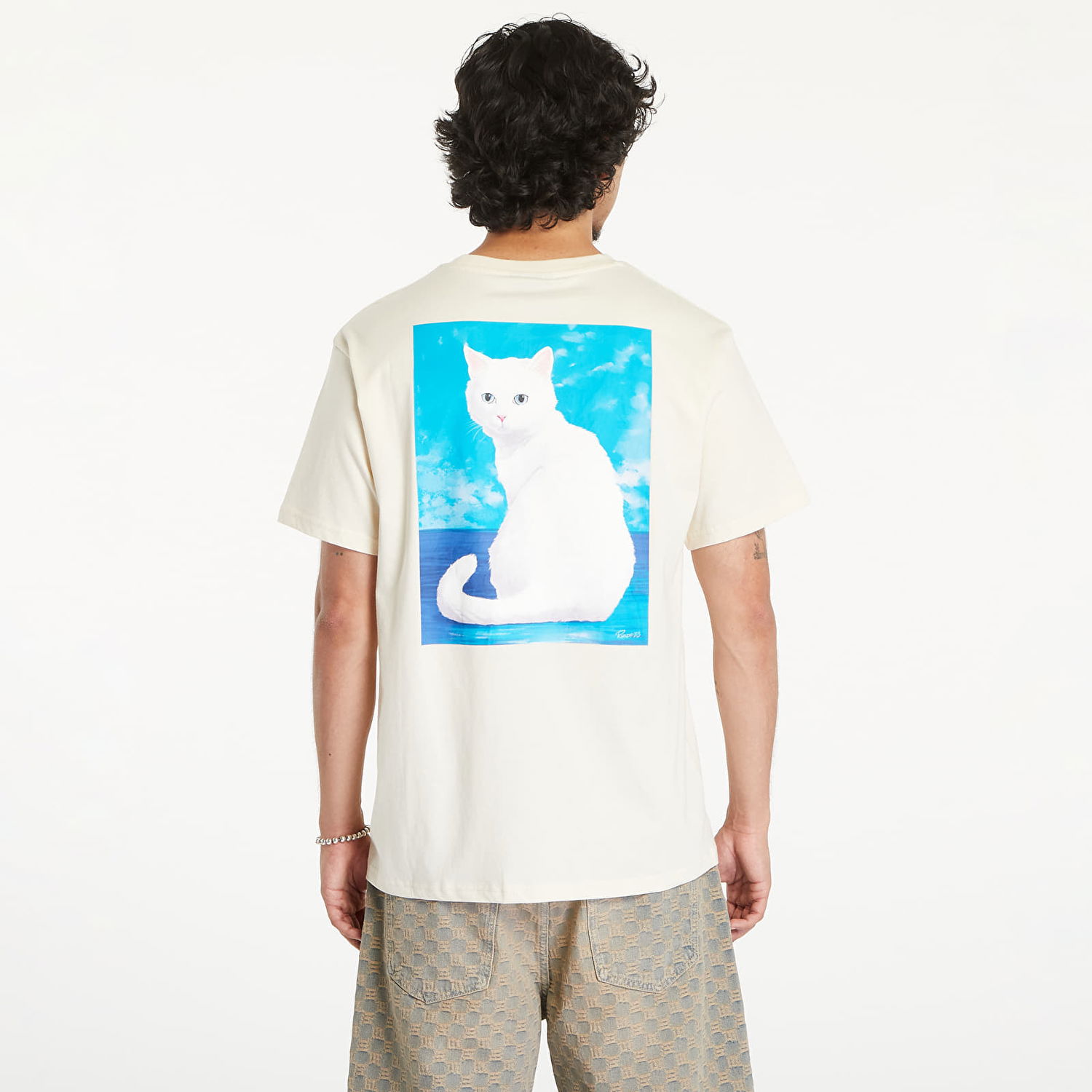 Тениска RIPNDIP Pretty Kitty Short Sleeve Tee Natural Бежово | RNDSUM24142, 1