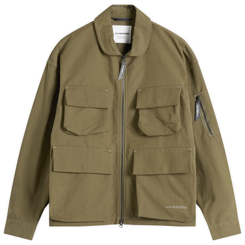 Яке and wander C/PE Twill Field Jacket, Size Small Зелено | 5745281054-180