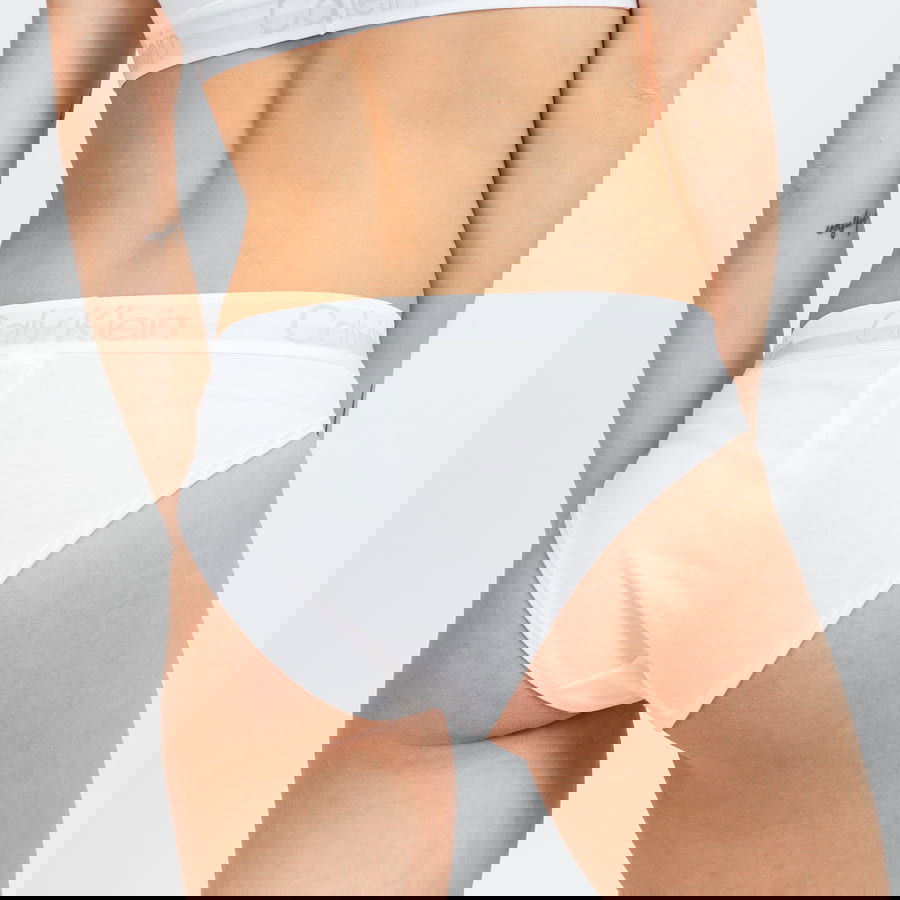 гащички CALVIN KLEIN Cheeky Bikini Бяло | QF6687E-100, 1