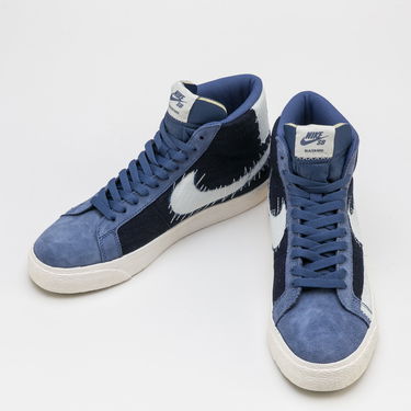 Кецове и обувки Nike SB Zoom Blazer Mid Premium Тъмно синьо | CT0715-400, 2