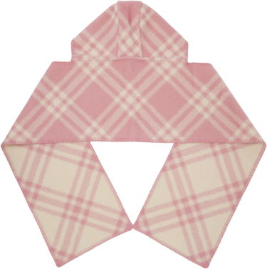 Шал Burberry Burberry Check Hooded Scarf Розово | 8114136, 1