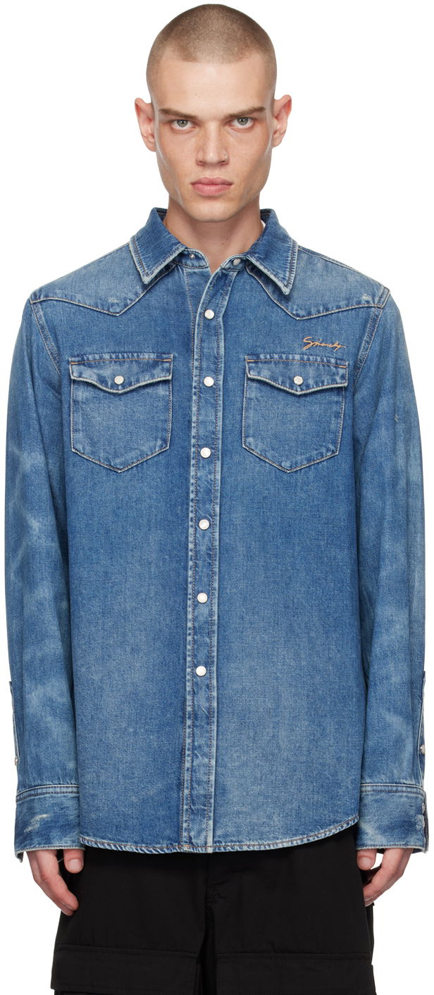 Slim-Fit Denim Shirt