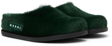 Кецове и обувки Marni Marni Fussbett Sabot Mules Зелено | 75333, 3