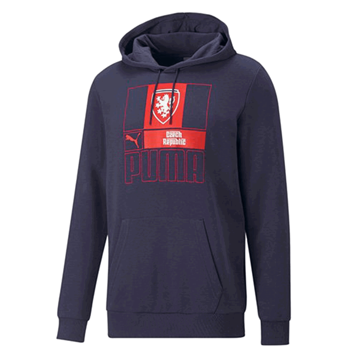 Суитчър Puma Czech Republic Football Core Hoodie Тъмно синьо | 767650-04, 0