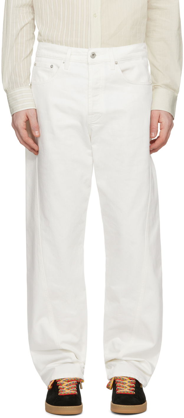 Дънки LANVIN Twisted Jeans Бяло | RM-TR0051-D076-P24, 0