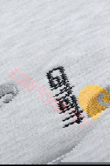 Спортни панталони Carhartt WIP American Script Sweatpants Сиво | I027042.ASH.HEATHE, 7