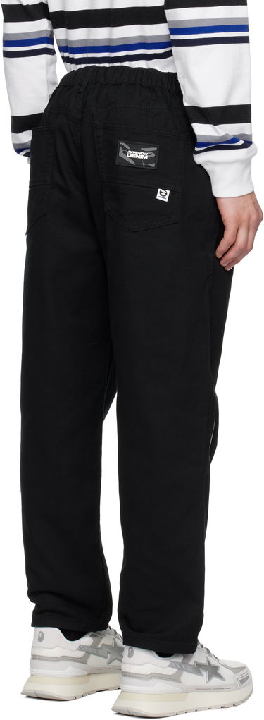 Карго панталони AAPE by A Bathing Ape AAPE by A Bathing Ape 'AAPE NOW' Jeans Черно | AAPJNMB623XXNBKX, 2