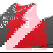 NBA Fan Edition Rockets #13 Basketball Jersey Large