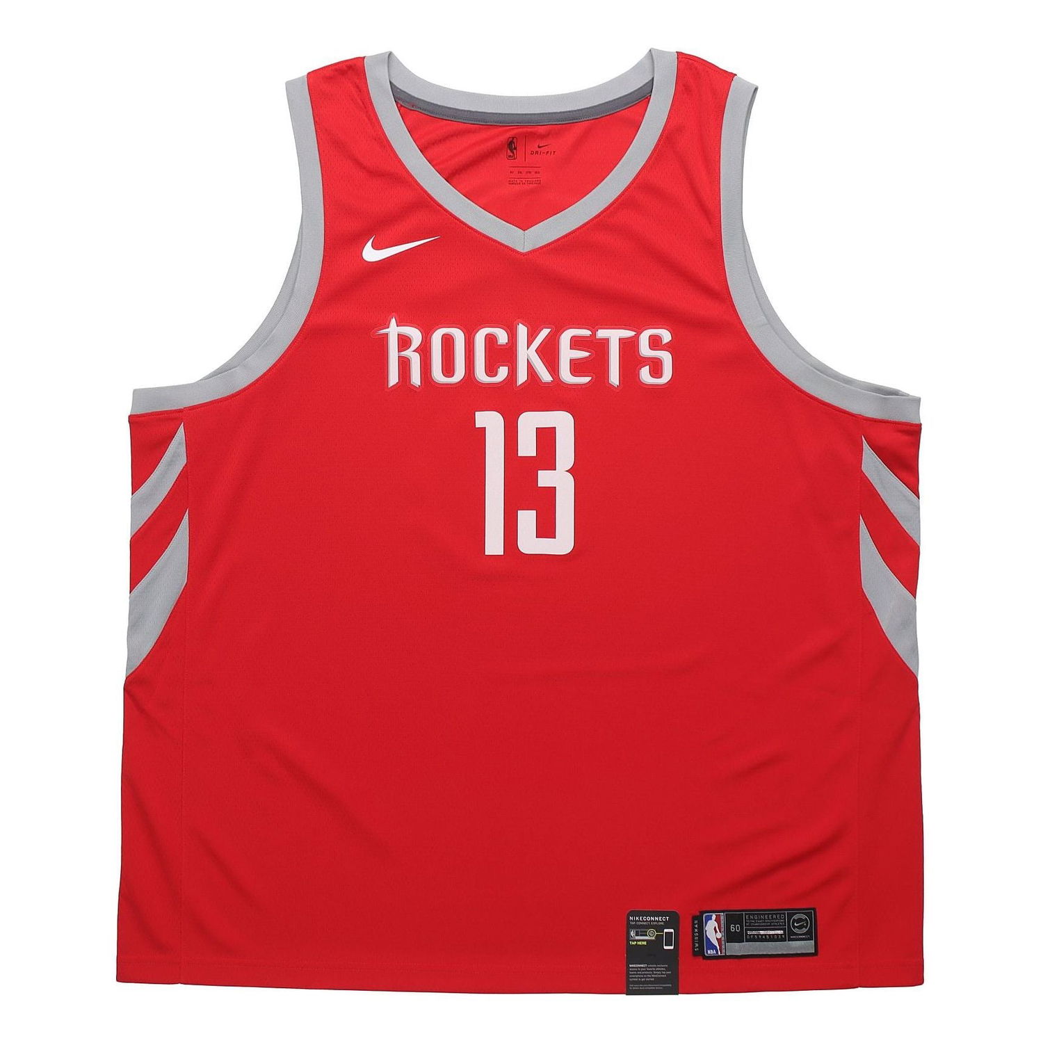 Фланелка Nike NBA Fan Edition Rockets #13 Basketball Jersey Large Червено | 864477-657, 0