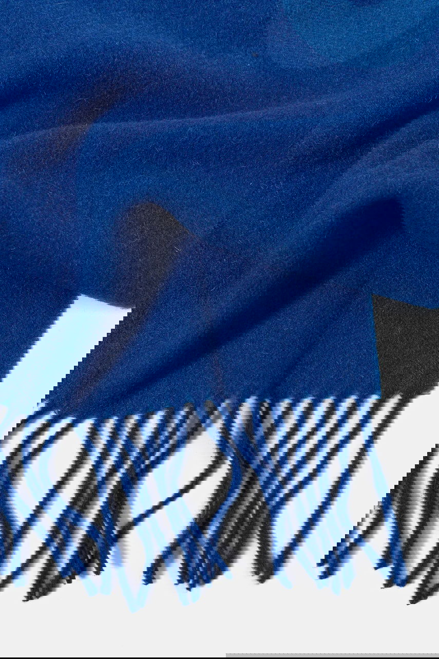Шал ADER ERROR Muffler ERROR Logo Patterned Woolen Scarf Синьо | BO01FWAC0402BL, 1