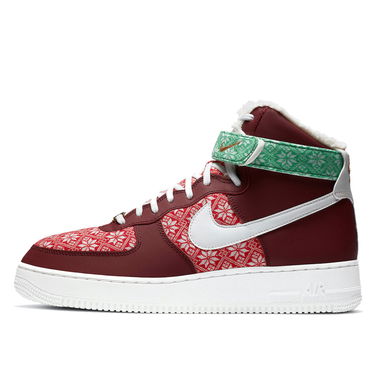 Кецове и обувки Nike Air Force 1 High "Christmas" Кафяво | DC1620-600, 0