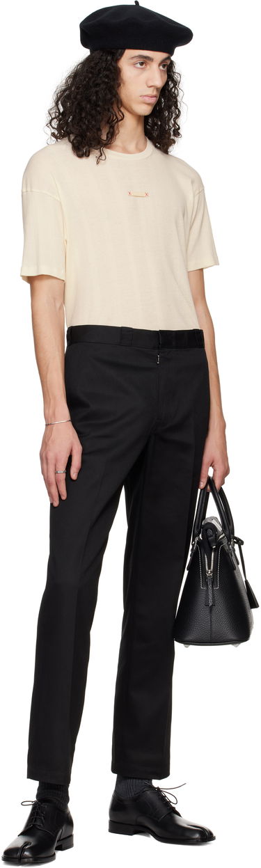 Панталони Maison Margiela Maison Margiela Gabardine Trousers Черно | S50KA0661 S54042, 3
