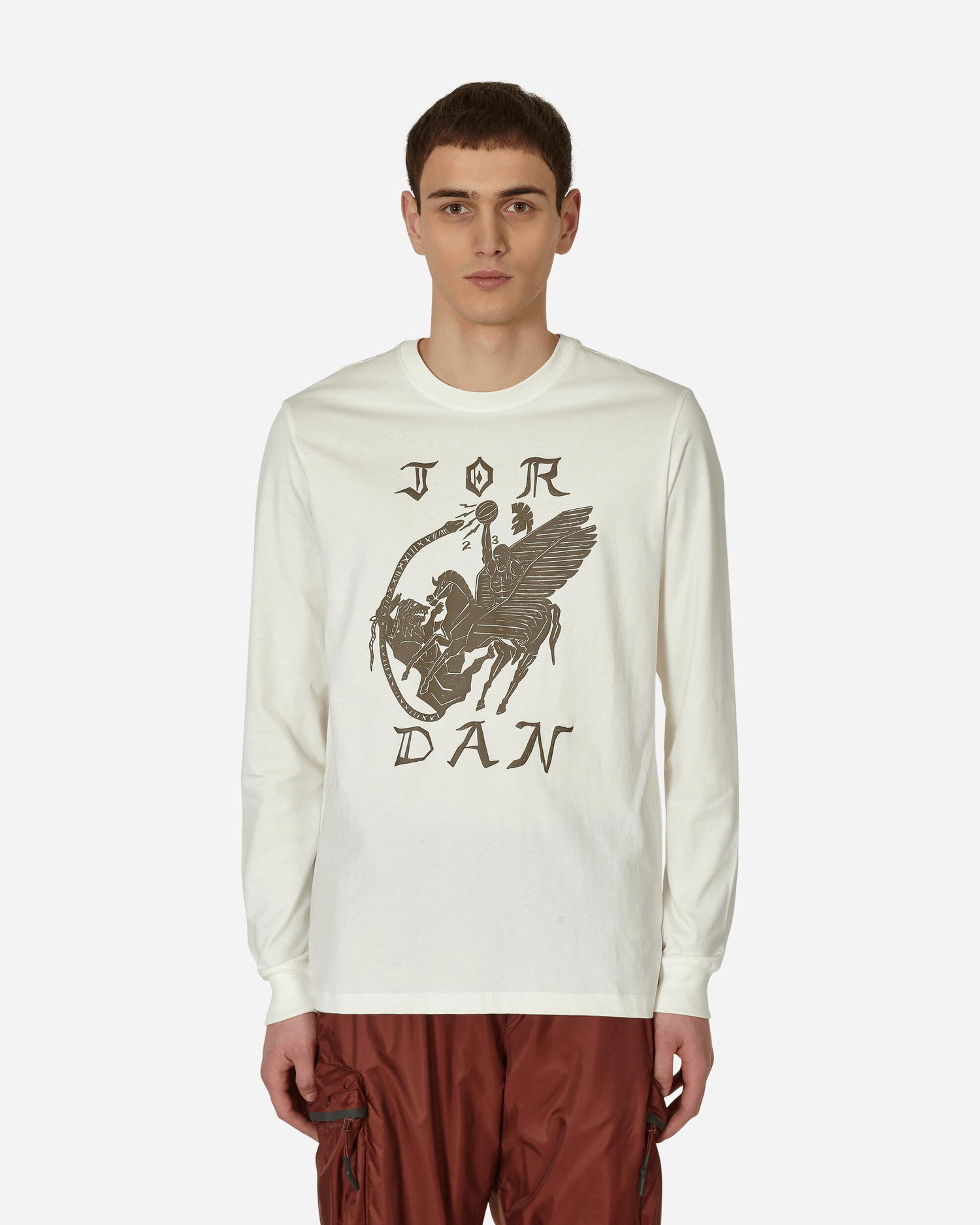 Тениска Jordan Artist Series by Umar Rashid Longsleeve T-Shirt Бяло | DV8424-133, 0