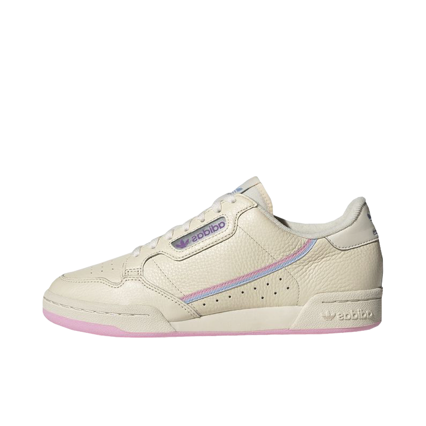 Кецове и обувки adidas Originals Continental 80 Ecru Tint True Pink W Бежово | G27726