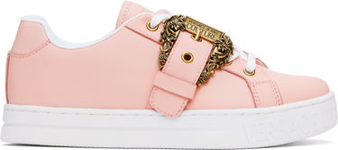 Кецове и обувки Versace Versace Jeans Couture Baroque Buckle Court 88 Розово | E78VA3SK9_EZPB08, 0