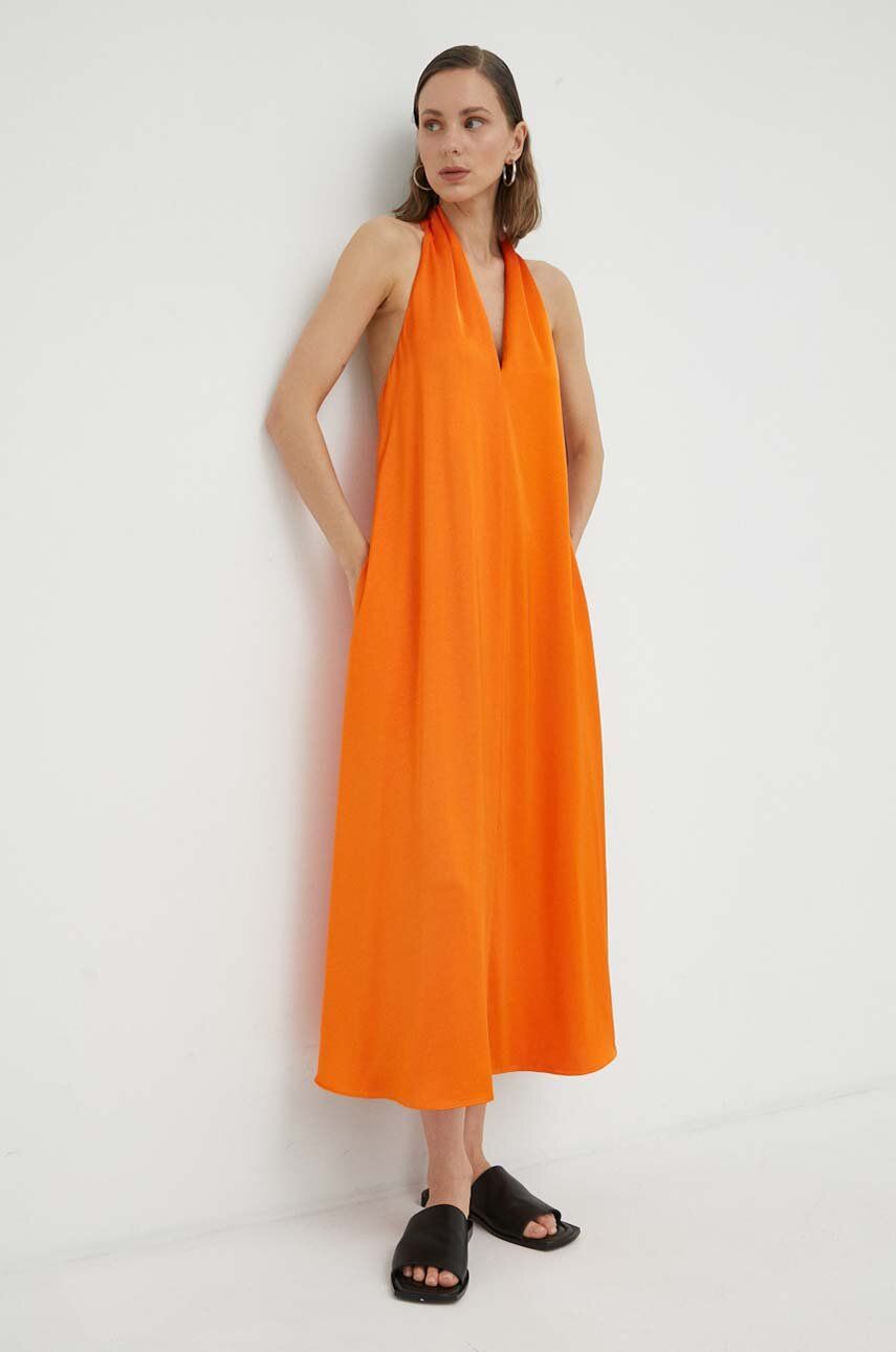 Pокля Samsoe Samsoe Cille Dress Оранжево
 | F23200191, 0