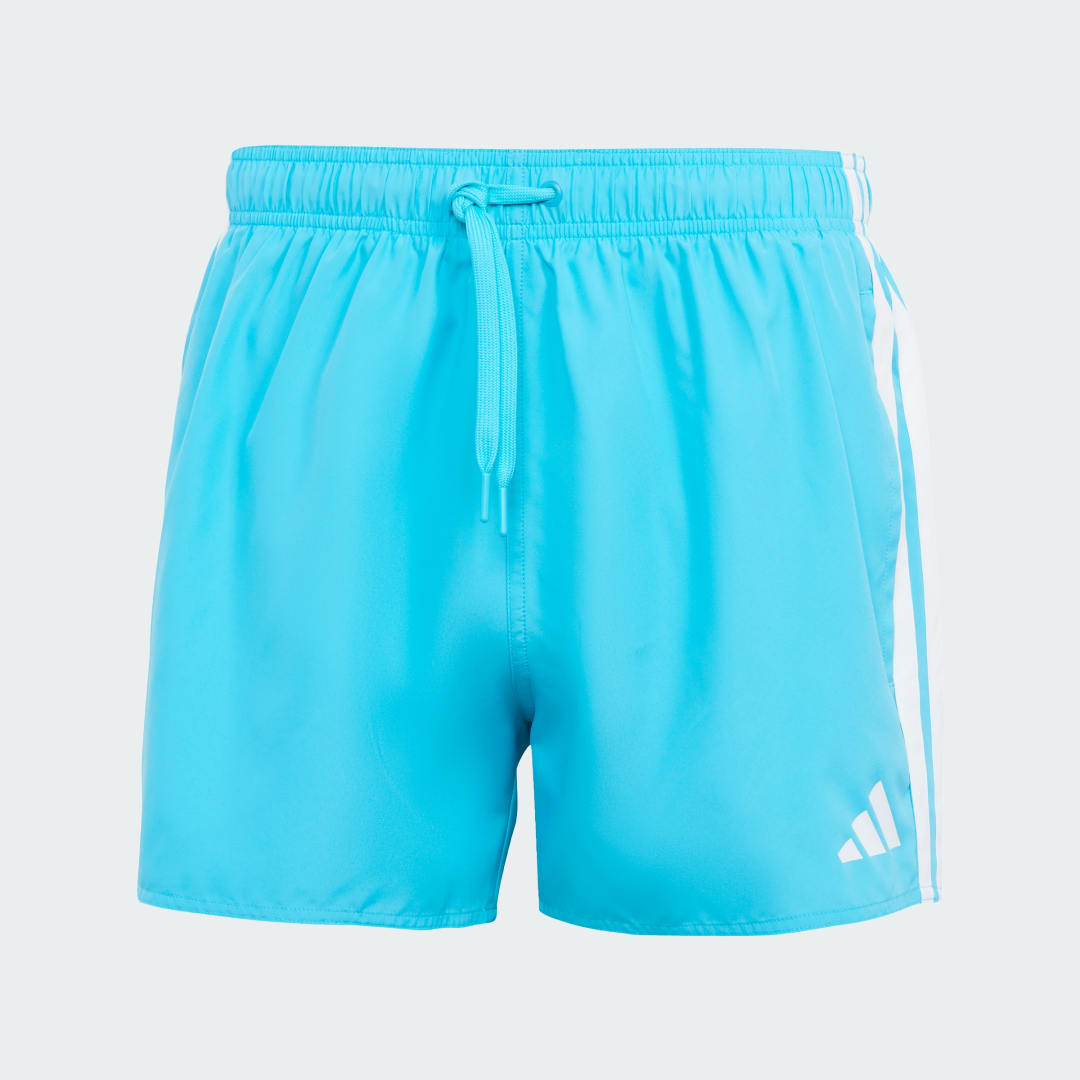 Бански adidas Performance 3-Stripes Swim Trunks 3-Inch Синьо | JL5571, 1