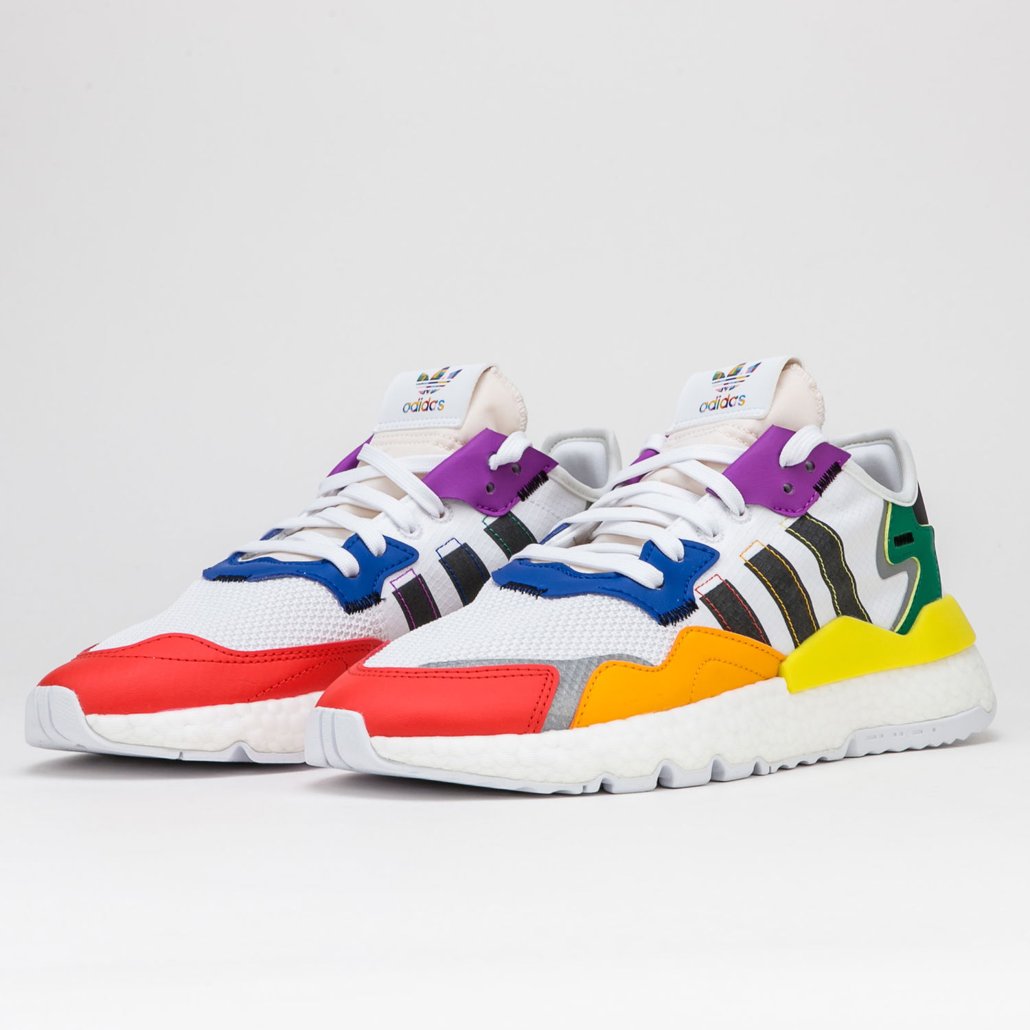 Кецове и обувки adidas Originals Nite Jogger Pride Бяло | FY9023, 1