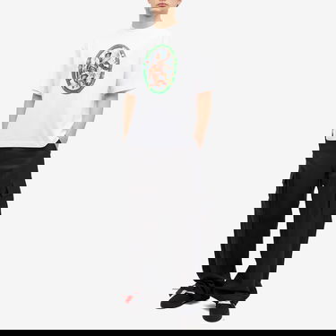 Тениска Off-White Fresco Oval Skate Graphic T-Shirt Бяло | OMAA120S25JER0020110, 4