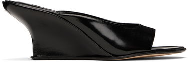Облекло BY FAR BY FAR Caroo Wedge Mules Черно | MWFHO130LL032BK001PL, 0