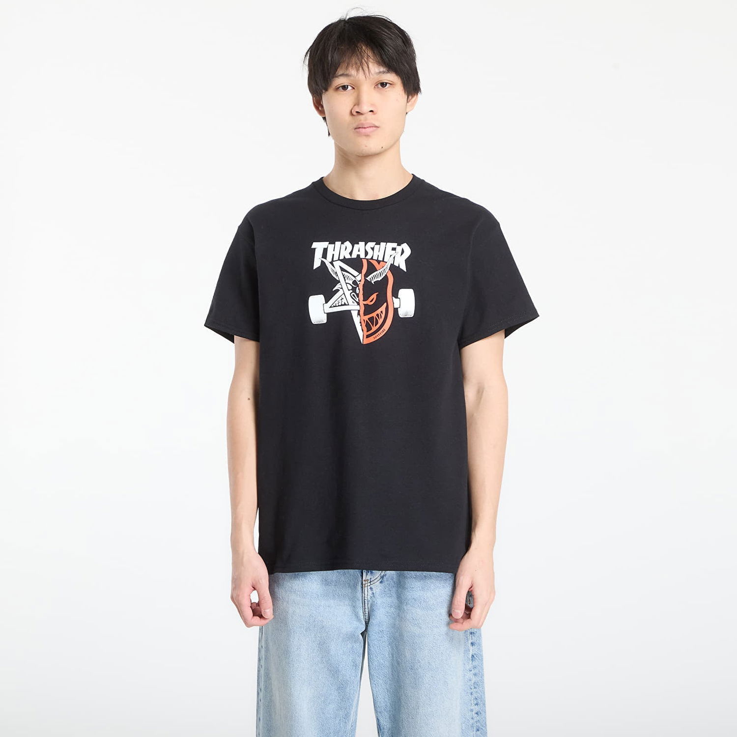 Тениска Thrasher Thrash & Burn T-Shirt Черно | 145822, 0