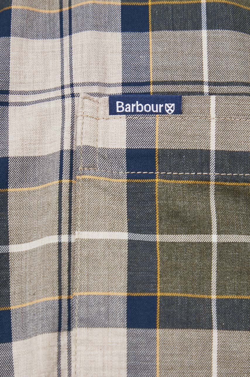 Риза Barbour Slim Fit Button-Down Shirt Зелено | MSH4982, 1