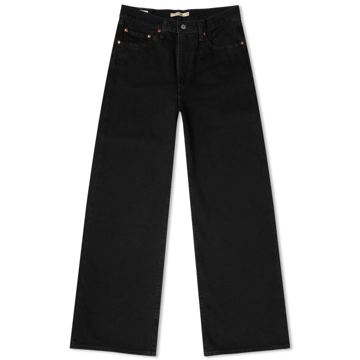 Дънки Levi's Ribcage Wide H223 Черно | A6081-0001, 0