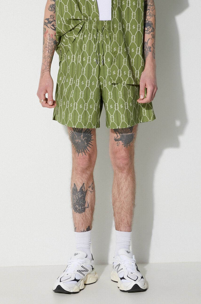 Къси панталони Filling Pieces Resort Shorts Зелено | 93026701019, 0