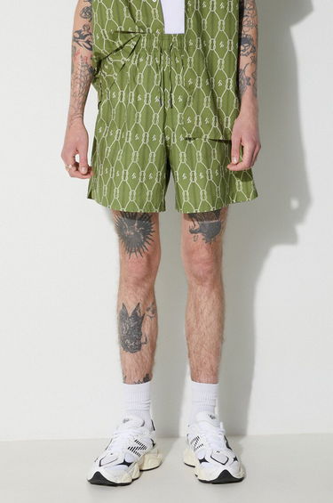 Къси панталони Filling Pieces Resort Shorts Зелено | 93026701019, 0