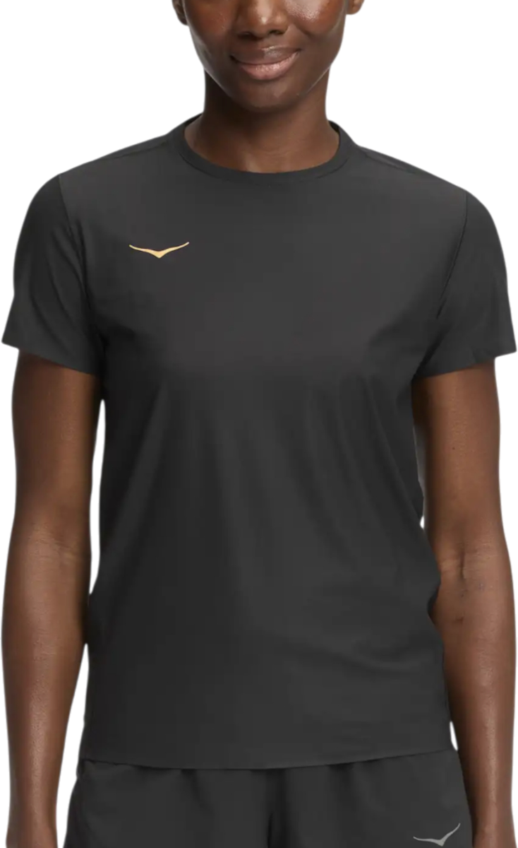 Тениска Hoka One One Airolite Short Sleeve T-Shirt 2.0 Черно | 1175774-bkgd, 0