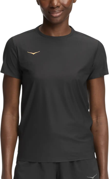 Тениска Hoka One One Airolite Short Sleeve T-Shirt 2.0 Черно | 1175774-bkgd, 0