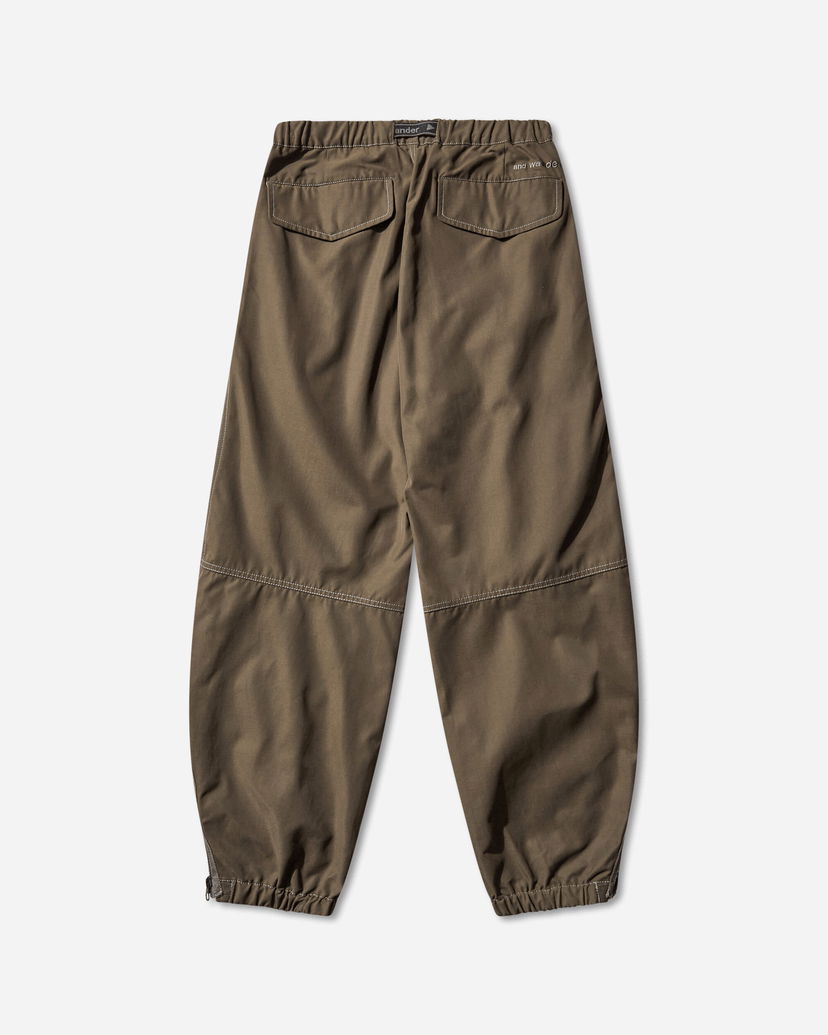 Панталони and wander High Count Cloth Side Zip Hem Pants Кафяво | 5745282096 182