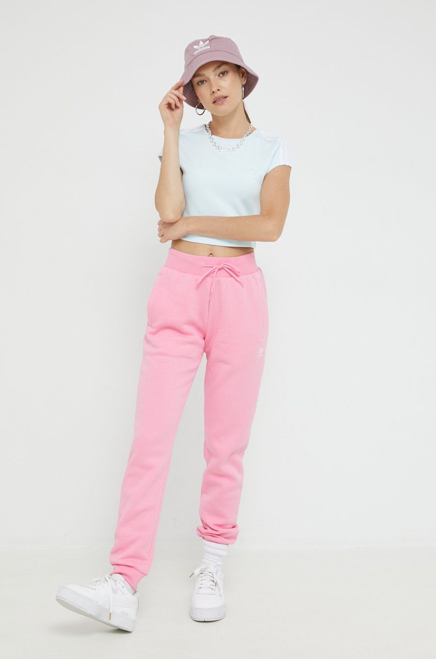Панталони adidas Originals Track Pant Розово | HJ7848, 0
