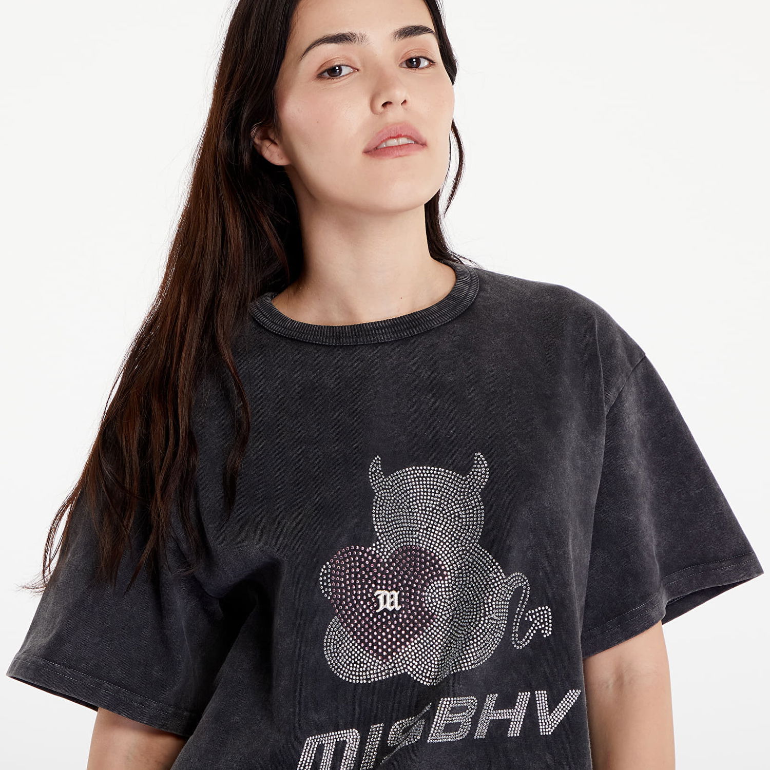 Тениска MISBHV My Bear T-Shirt UNISEX Stone Wash Черно | 241M111, 1