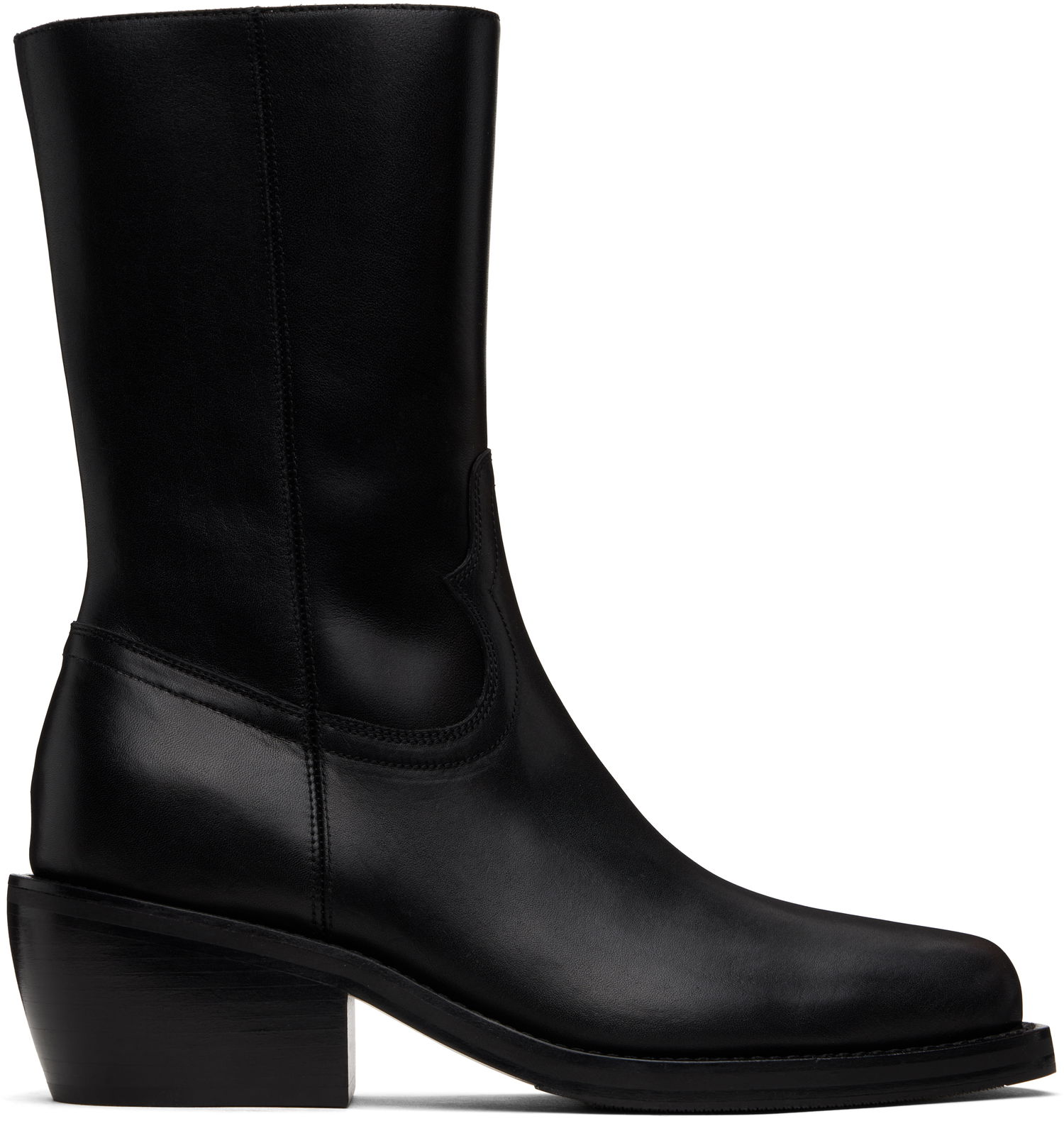Облекло Dries Van Noten Dries Van Noten Leather Boots Черно | MS251-753, 0