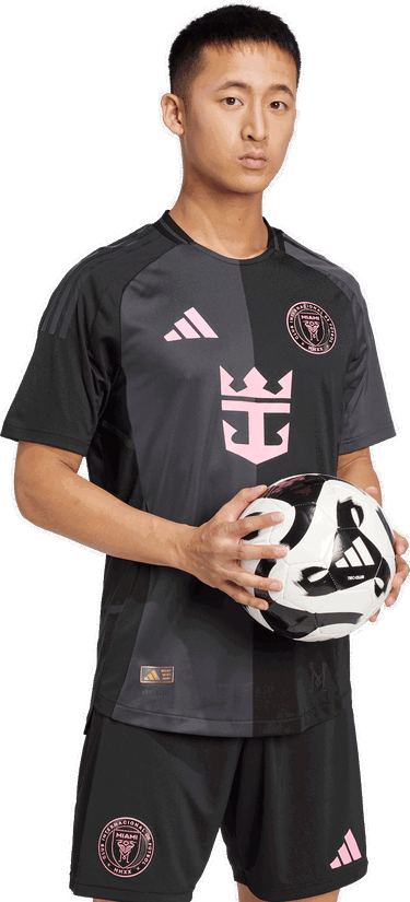 Фланелка adidas Performance Inter Miami CF 25/26 Authentic Soccer Jersey Черно | JI6822, 3