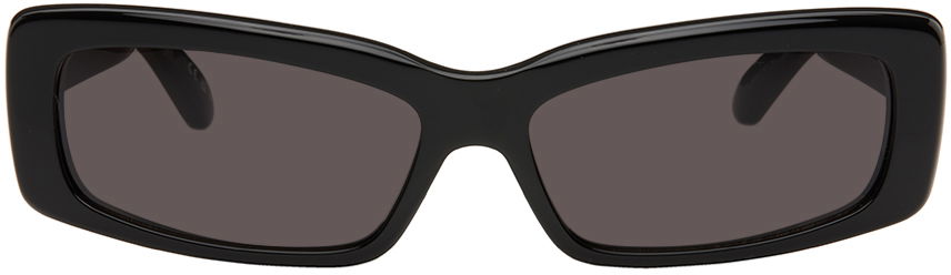 Слънчеви очила Balenciaga Oversize Rectangle Sunglasses Черно | BB00286S-001, 0