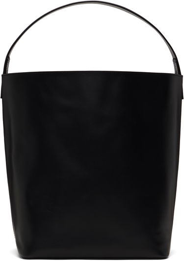 Голяма пазарска чанта AURALEE AURALEE AETA Edition Leather Tote Bag Черно | A25SB02AE-M, 0