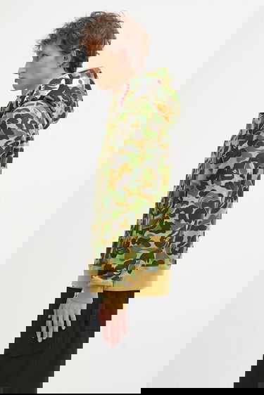 Суитчър BAPE ABC Camo Shark Half-Zip Hoodie Многоцветен | 1K80114010, 1