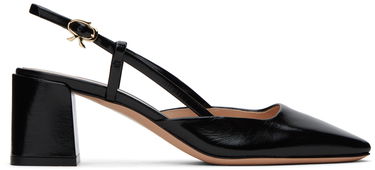 Кецове и обувки Gianvito Rossi Freeda Slingback Pumps Черно | G95442.55RIC.NUI, 0