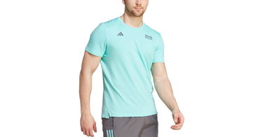 Тениска adidas Originals BMW Berlin Marathon 2023 Legends Tee Тюркоазено | in1338, 1