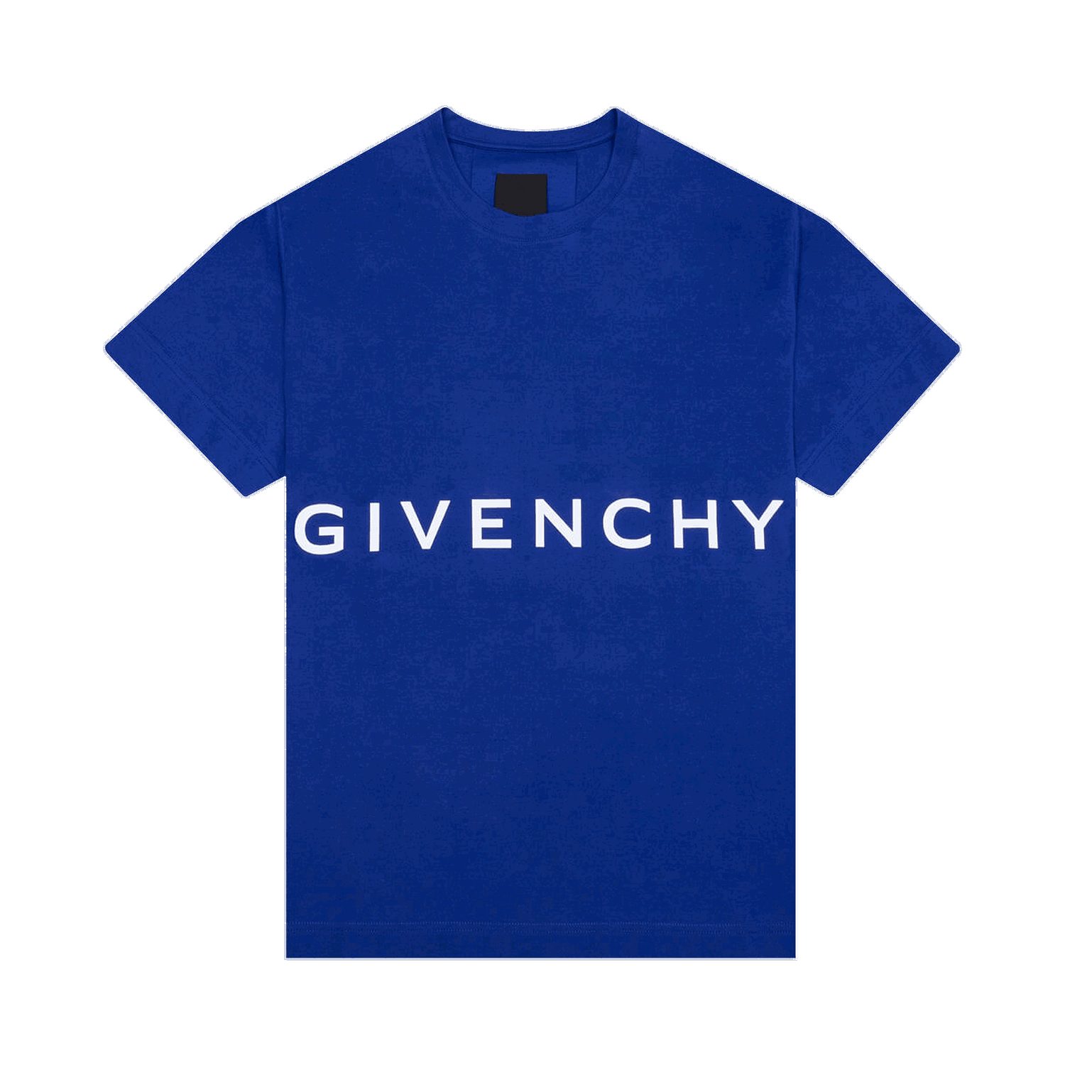 Тениска Givenchy Classic Fit Bonded T-Shirt Синьо | BM71D43Y6B 426, 0