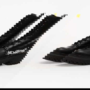 Кецове и обувки Off-White Off-White "For Walking" Ankle Boots Черно | OGID002F25LEA0011001, 5