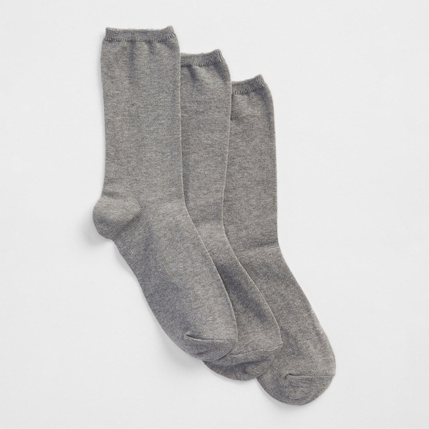 Чорапи GAP Socks Crew Socks 3-Pack Grey Сиво | 282680-02, 0