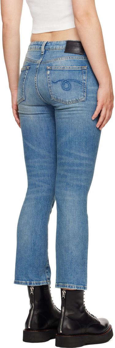 Дънки R13 R13 Kick Fit Jeans Синьо | R13W0009-143, 2