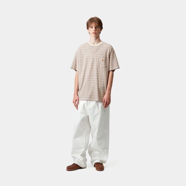 Тениска Carhartt WIP Carhartt WIP Gellar Pocket Short Sleeve T-Shirt Бежово | I035141_5, 2