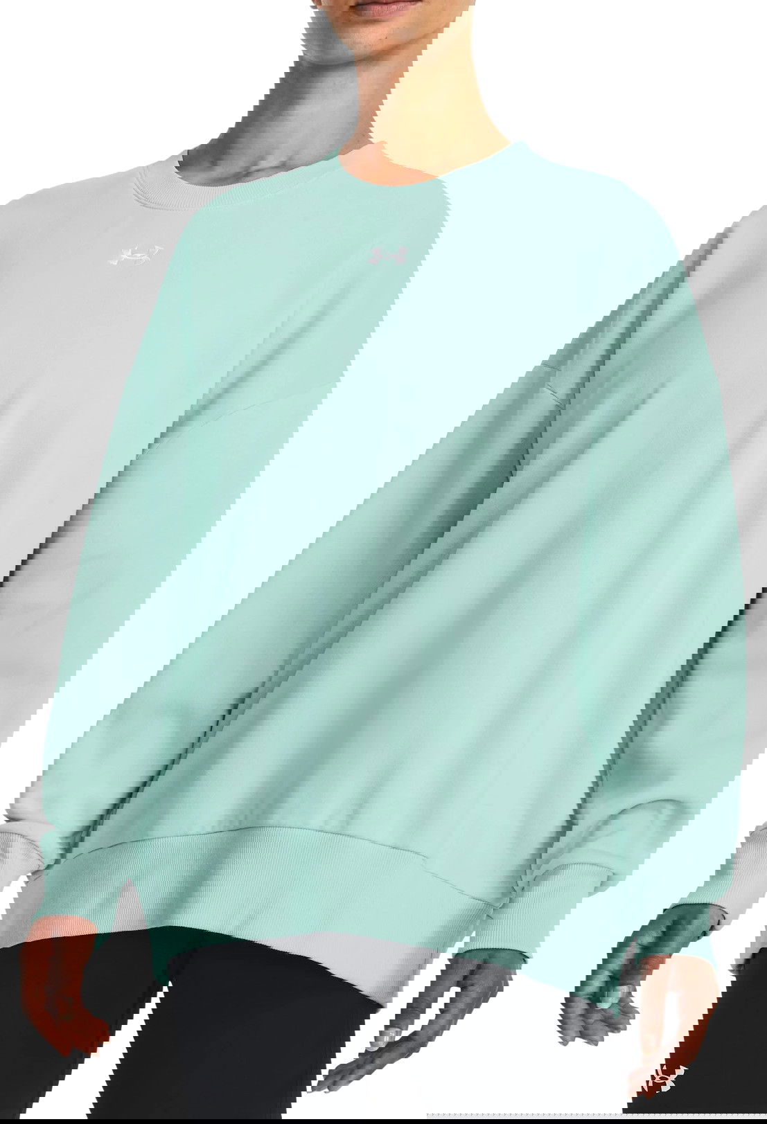 Суитчър Under Armour Rival Fleece Oversized Тюркоазено | 1379491-361, 0