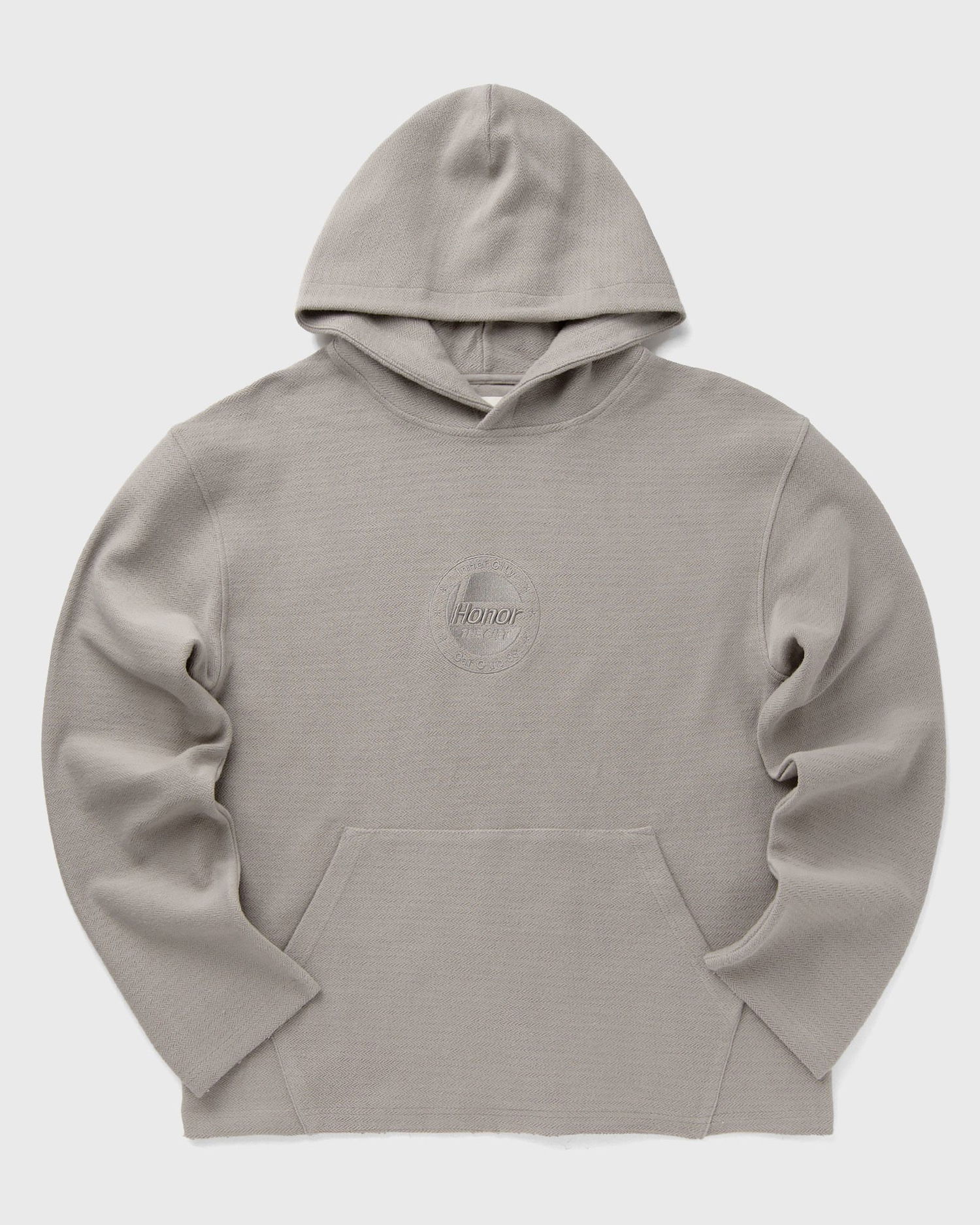 Суитчър Honor The Gift Herringbone Hoodie Сиво | HTG250154-STONE, 0